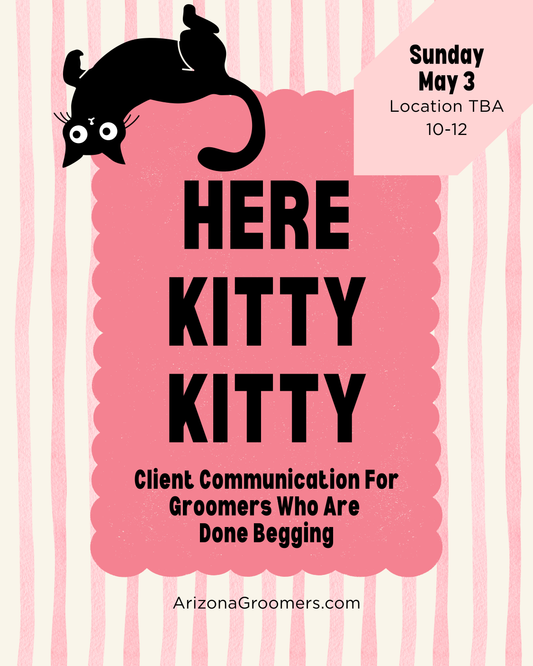 Here Kitty Kitty: Client Communication for Groomers Who Are Done Begging